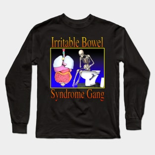 Irritable Bowel Syndrome Gang - 90's 2000's y2k Long Sleeve T-Shirt